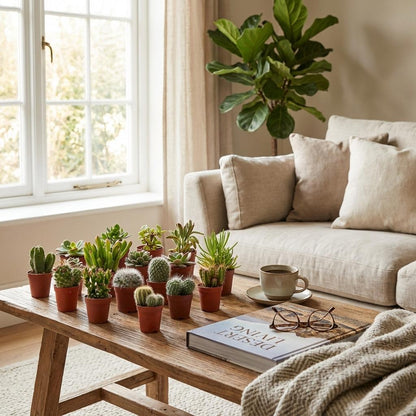 Mix: 18 stuks Mini Cacti & Succulenten 5-10 cm