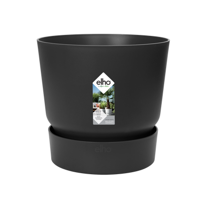 Pot elho Greenville Round zwart - D39 x H37