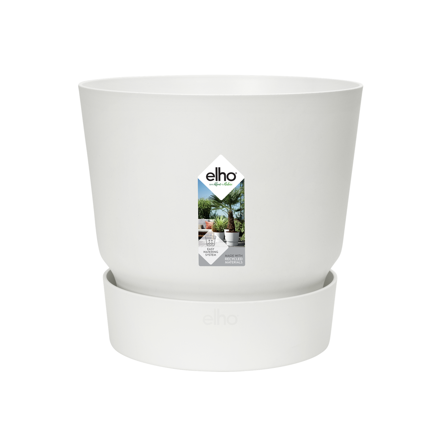 Elho Greenville Round wit - D30 x H28