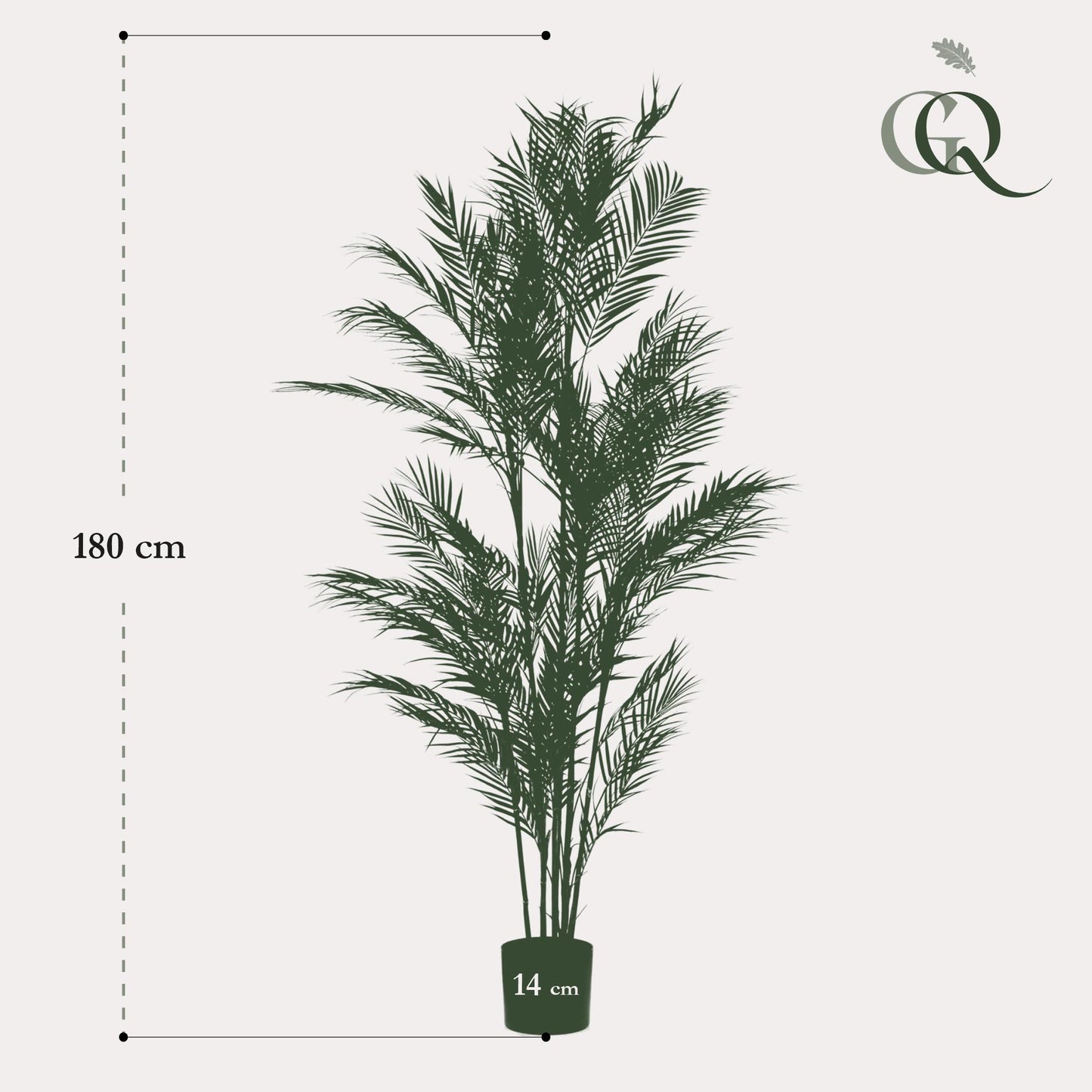 ARTIFICIAL Chamaedorea Elegans - 180 cm
