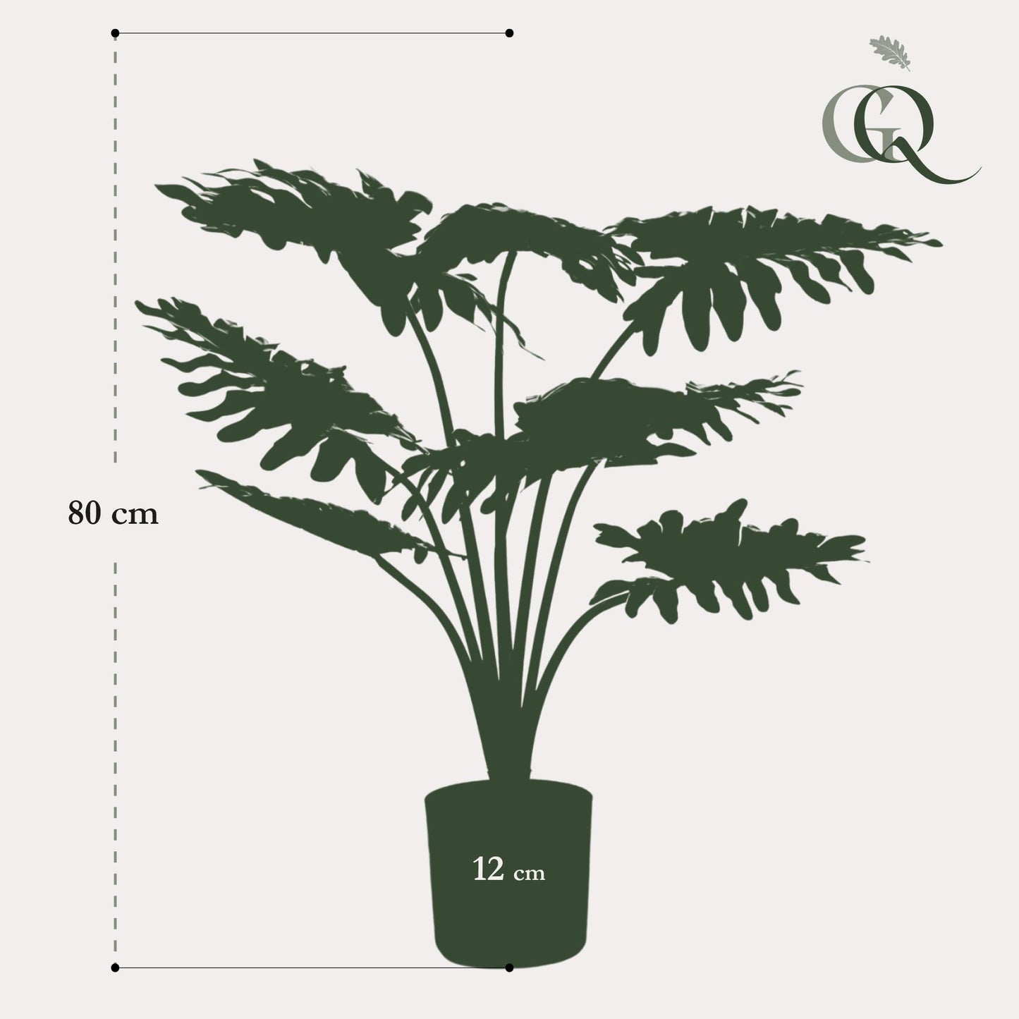 ARTIFICIAL Philodendron - 60 cm