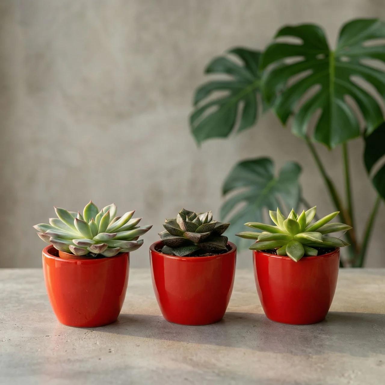 Set: Succulenten (3 stuks)